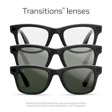 Ray-Ban Meta Wayfarer (Gen 2) - Shiny Black (Transitions Graph. Green)