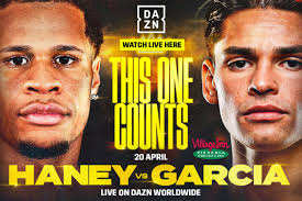 🥊🌟 Reminder: Haney vs. Garcia Boxing Match Tonight! 🌟🥊