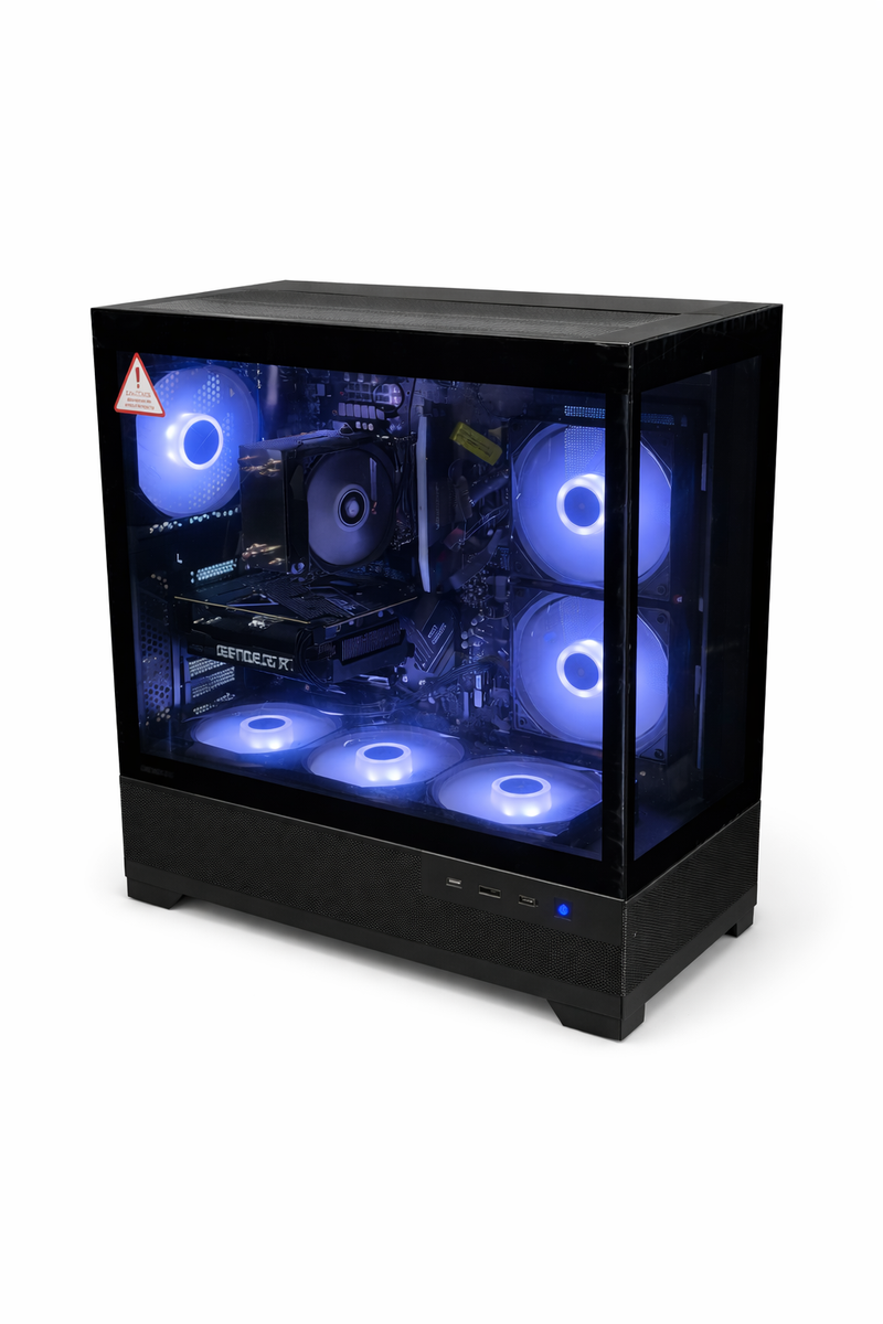 Black Ice Gaming Desktop PC – Intel Core i5-13400, RTX 3060, 16GB DDR5