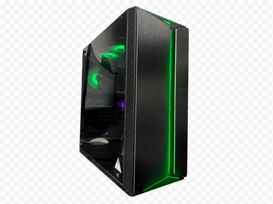 Incredible Hulk Gaming Desktop, AMD Ryzen 5 5000 (3.6GHz), 16GB RAM/512GB SSD, NVIDIA GeForce RTX 2060, Windows 11