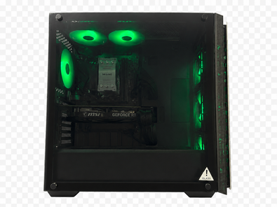 Incredible Hulk Gaming Desktop, AMD Ryzen 5 5000 (3.6GHz), 16GB RAM/512GB SSD, NVIDIA GeForce RTX 2060, Windows 11