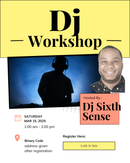 DJ Industry Workshop with DJ Sixth Sense 🎧🔥 Hosted by DMV Computerman