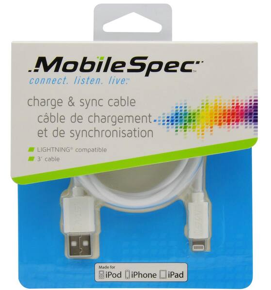 Mobile Spec Lightning Cable 3ft