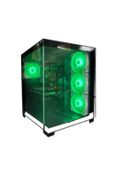 Green Goblin Gaming Desktop - 1TB SSD, 16GB, AMD Ryzen 5 5600 (3.5GHz), Nvidia GTX