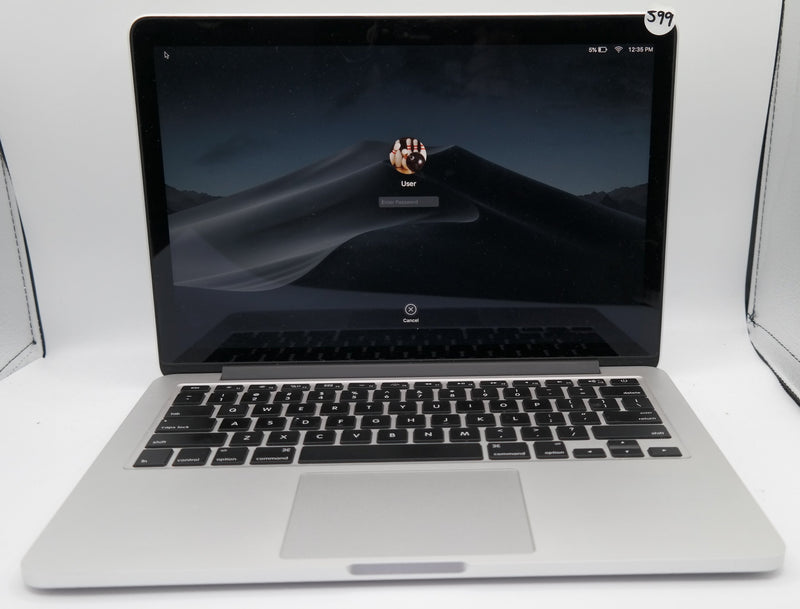 Apple MacBook Pro 13-inch (2014) Retina Display, Core i5, 8GB RAM 128 SSD, OSX Big Sur - Grade A, 1-Year Warranty